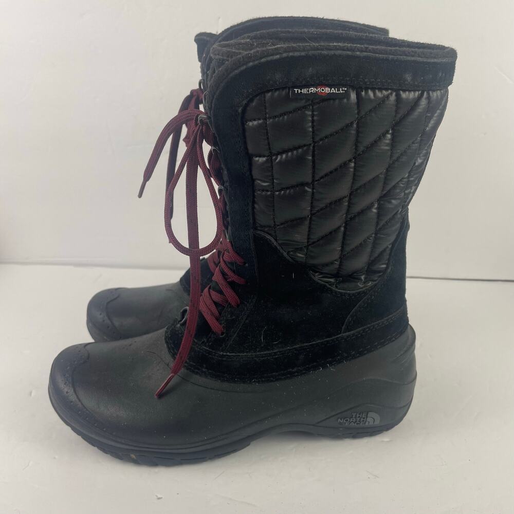 North Face Black Thermoball Utility Mid Boot Boots 7.5
